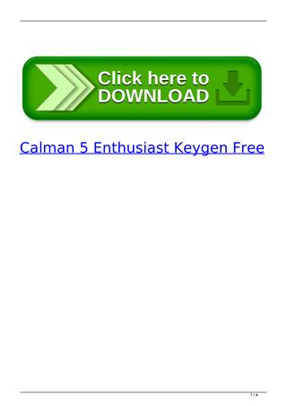 calman v5 keygen download